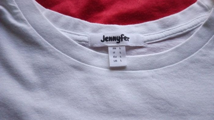 Tee-shirt blanc  I am a dogicorn manches courtes - photo numéro 3