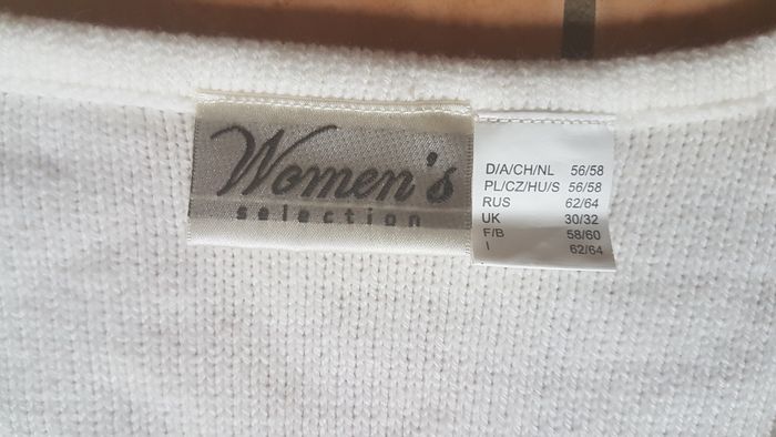 Pull sans manche femme 58-60 Blanc cassé Women's - photo numéro 2