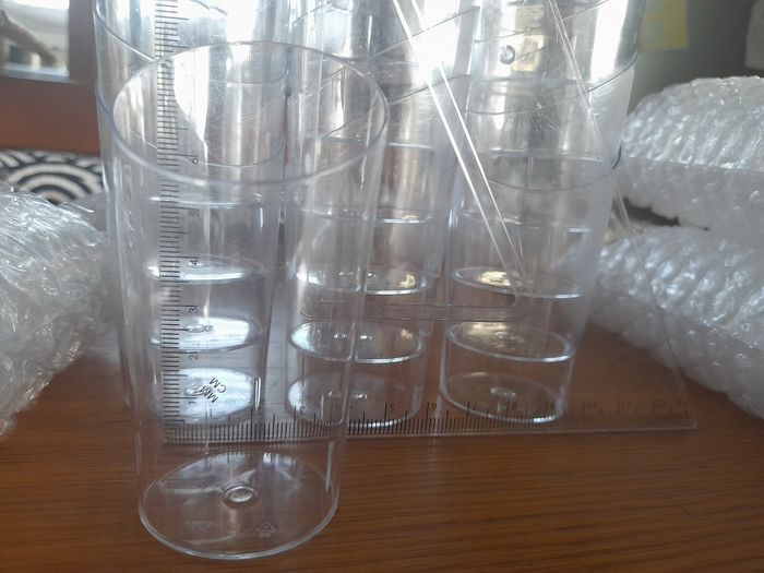 lot de 140 verrines transparentes - photo numéro 2