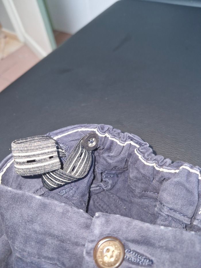 Pantalon garçon bleu marine - photo numéro 3