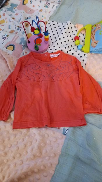 Haut manches longues Pommette 9 mois