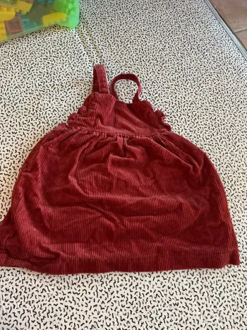 Robe velours Kiabi