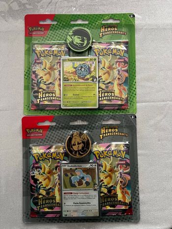 Lot de deux duo pack héros transcendants neuf scellés 