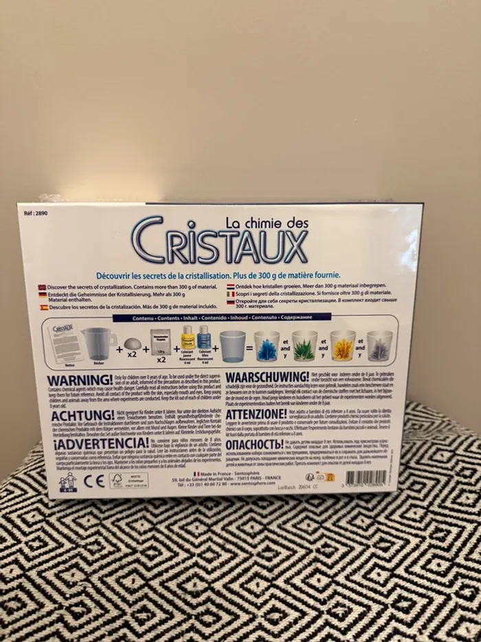 Sentosphère - La chimie des cristaux - 8 ans et + - photo numéro 2