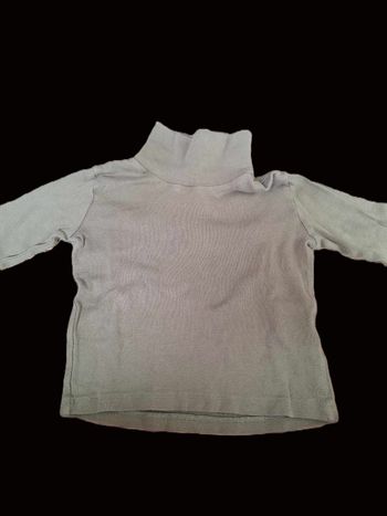 T-shirt manches longues col roulé Primark 18 mois