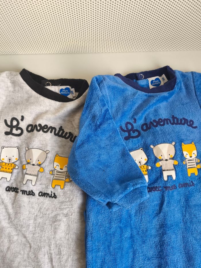 Lot de 2 pyjamas 3 mois - photo numéro 2