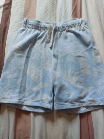 Short en molleton taille élastique 134cm
