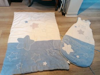 Couverture et turbulette