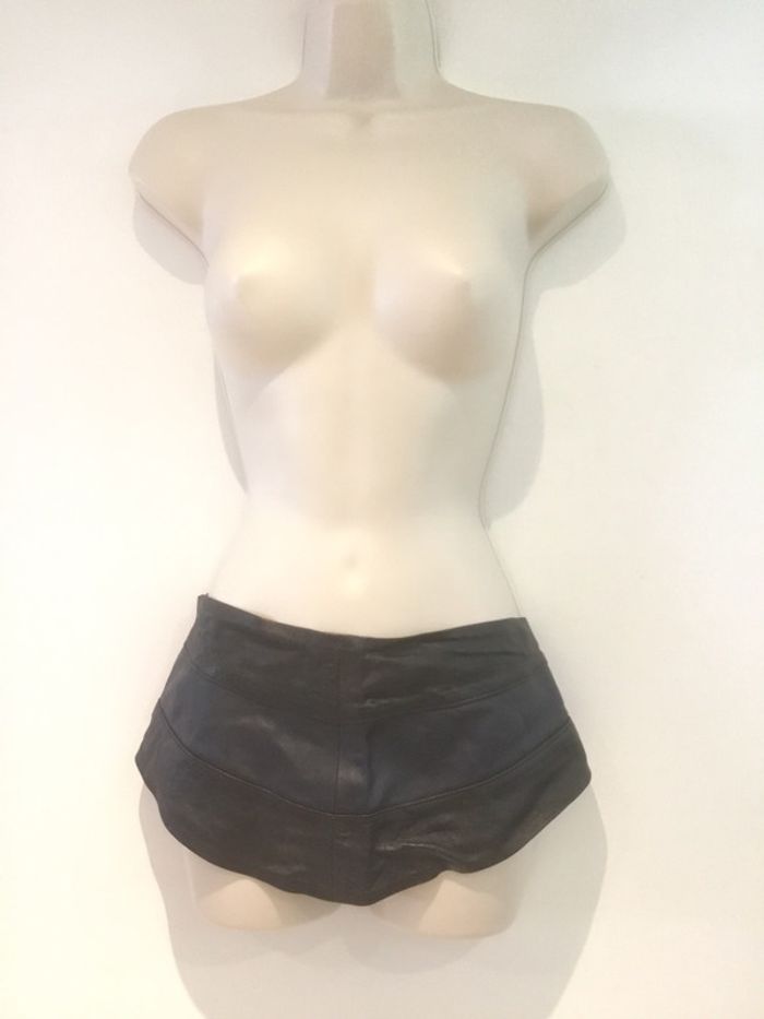 Ceinture vintage en cuir petit M