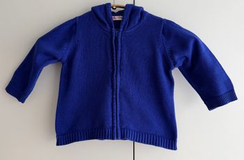 Gilet zippé Du Pareil Au Même, taille 12 mois