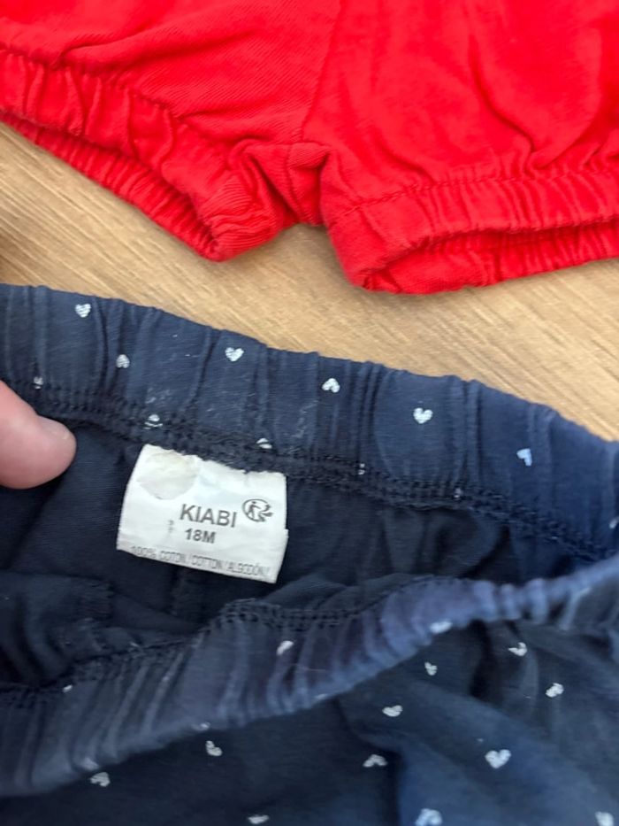 Lot 2 shorts kiabi 18 mois - photo numéro 4