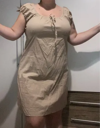 Robe beige