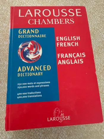 Dictionnaire anglais français et français anglais