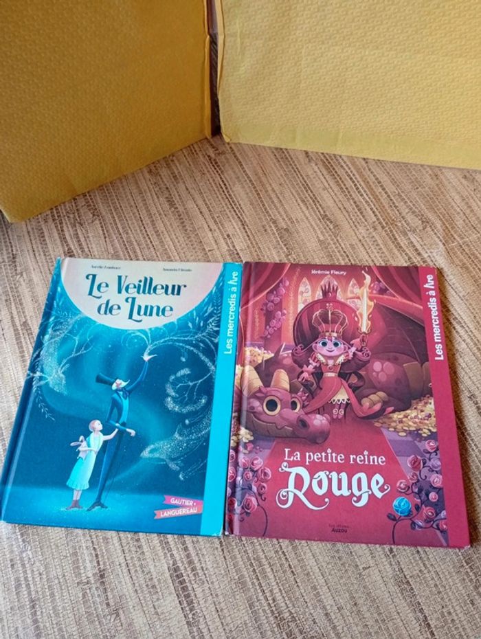 2 livres les mercredis à lire Auzou