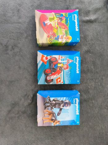 Lot de 3 Playmobil neuf
