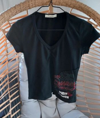 Tee short femme manches courtes taille 36/38