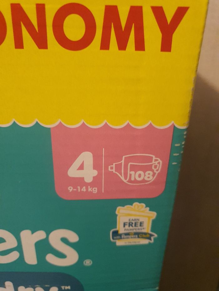 Couches pampers taille 4 - photo numéro 2