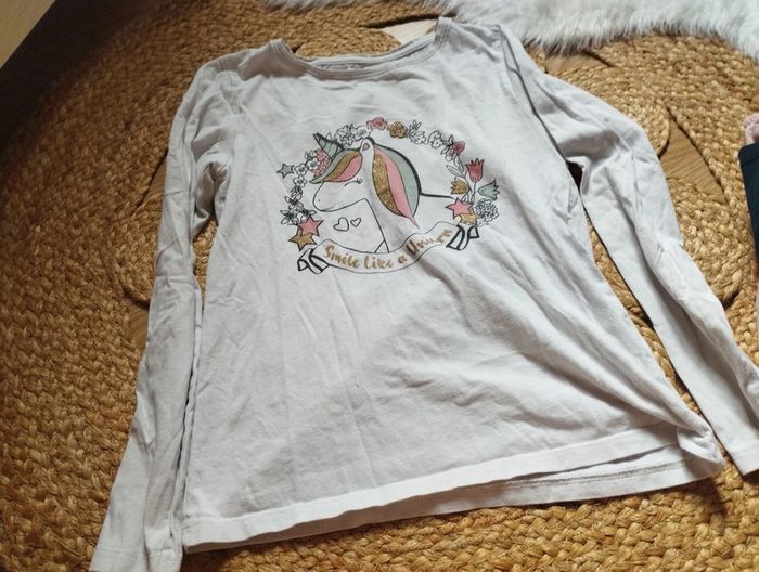 Lot t-shirts 10ans Kiabi licorne - photo numéro 12