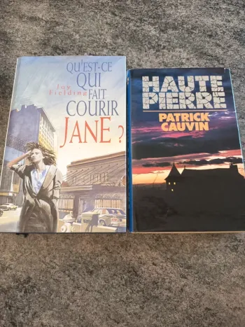 Lot de 2 livres suspens édition France loisirs
