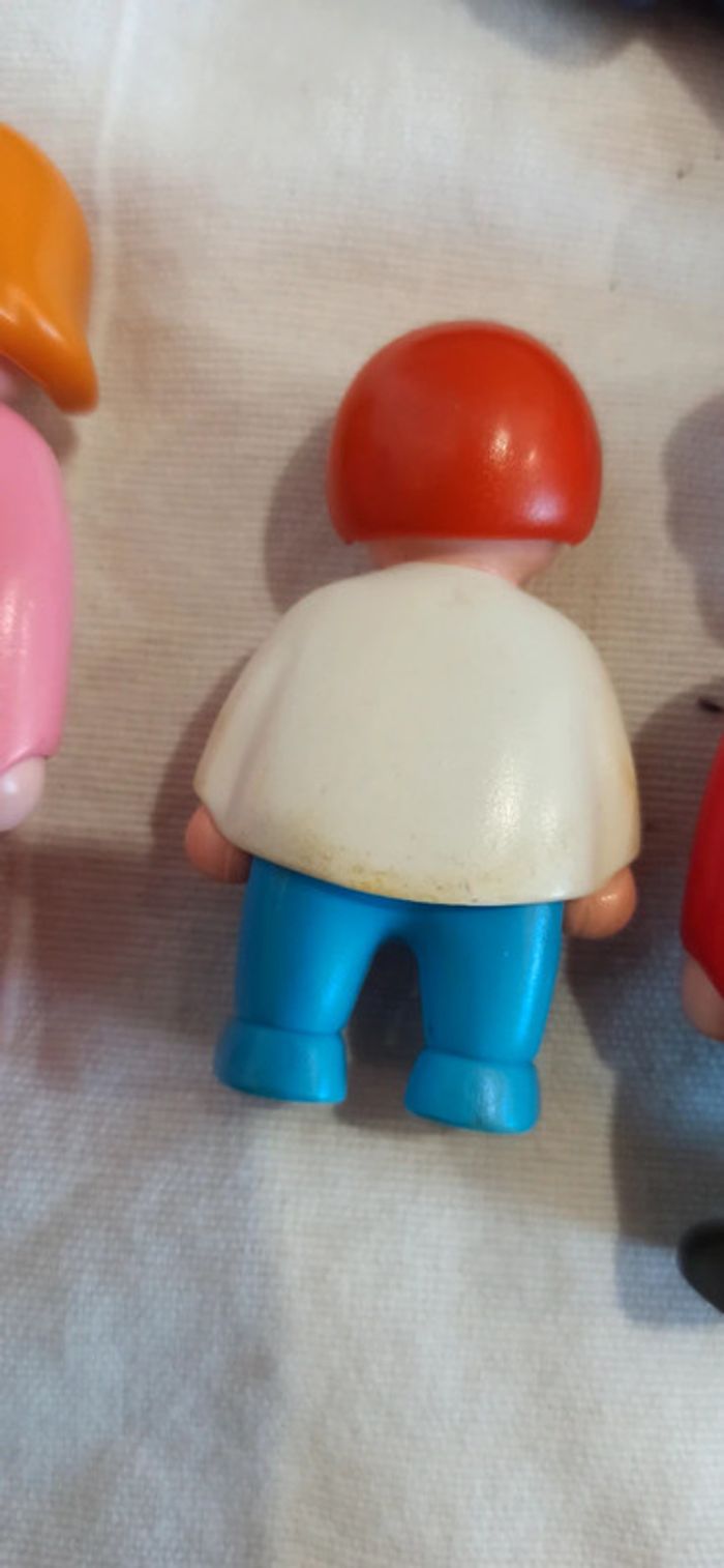 Circuit avec rails et train playmobil 123 - photo numéro 7