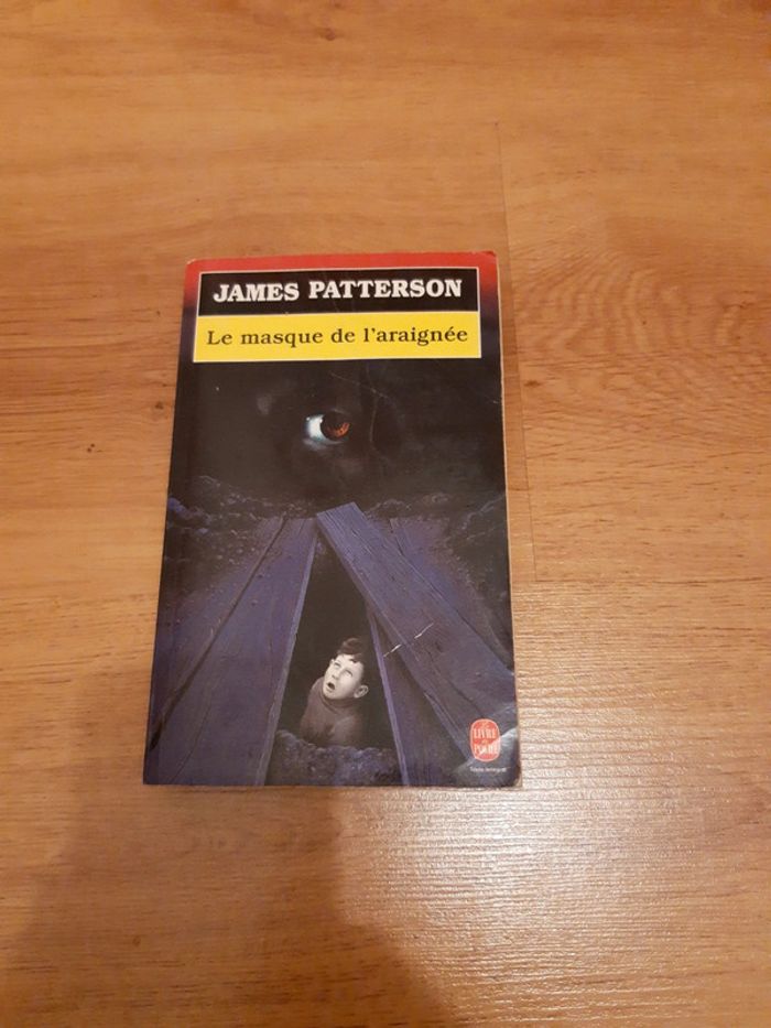 Livre le masque de l'araignée de James Patterson