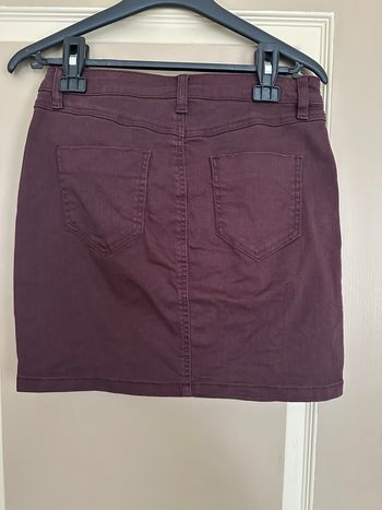 Jupe bordeaux