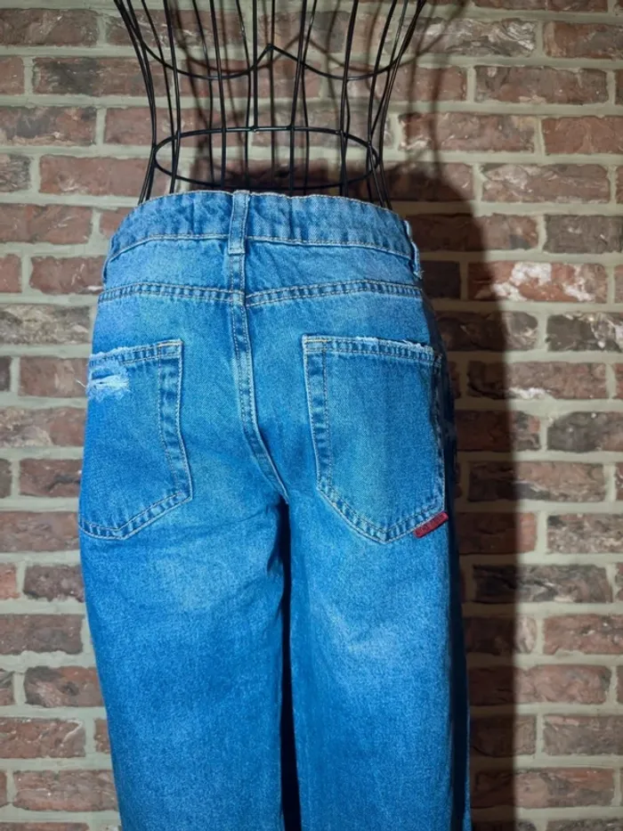 Jeans bleu à trous Jennyfer Taille XS / 34 - photo numéro 7