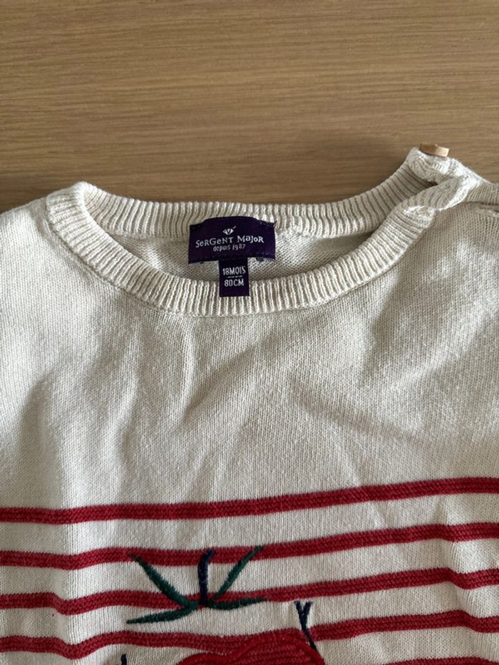 Pull sergent major pomme - photo numéro 3