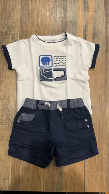 Teeshirt manches courtes short