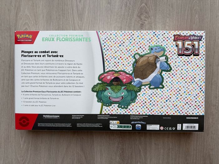 Coffret Pokémon collection premium eaux florissantes 151 EV3.5 - photo numéro 2