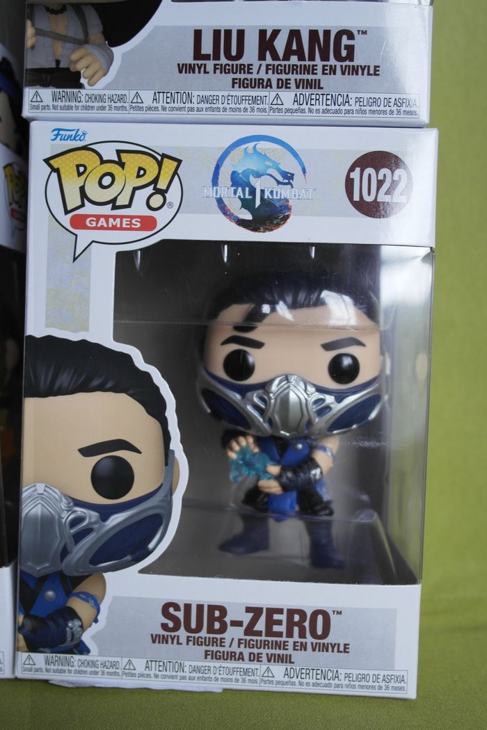 lot 4 pop Mortal Kombat - photo numéro 4