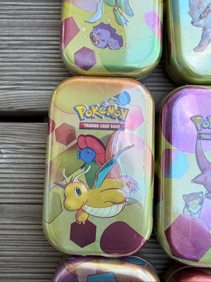 Lot de 9 minitins Pokémon 151 - photo numéro 5
