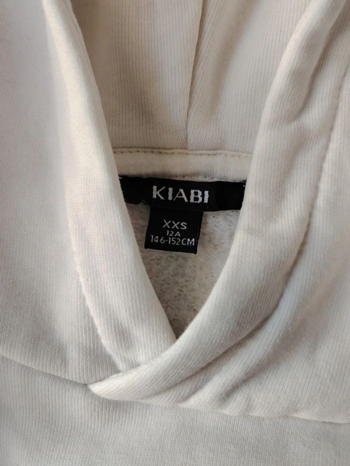 Sweat à capuche 12 ans xxs kiabi - photo numéro 3