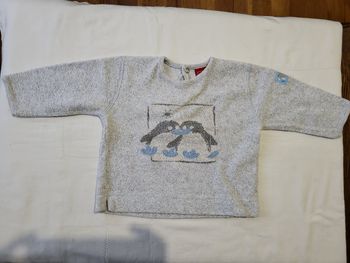 1 sweat garçon 6 mois 
