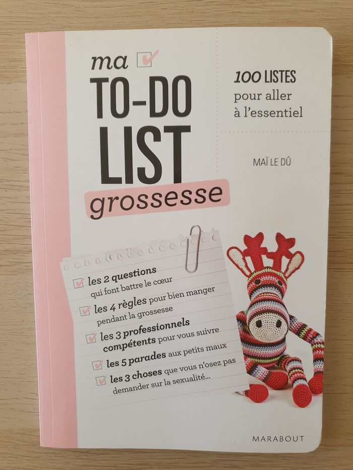 Livre "Ma to-do list grossesse"