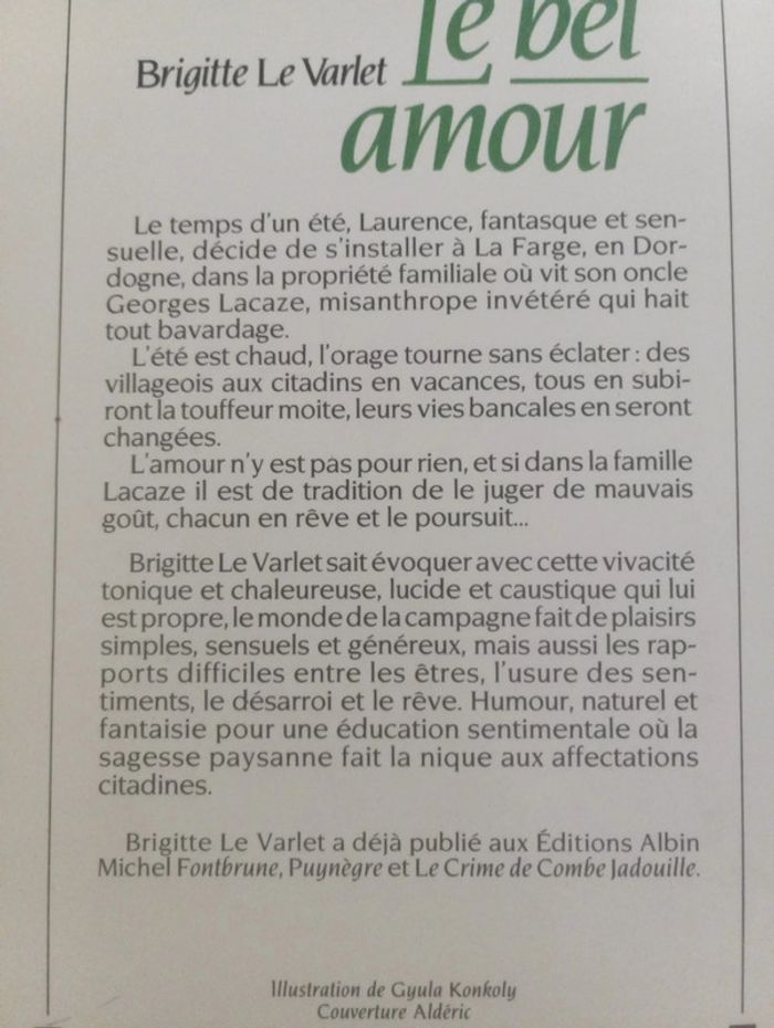 Brigitte Le Varlet - Le bel amour - photo numéro 3