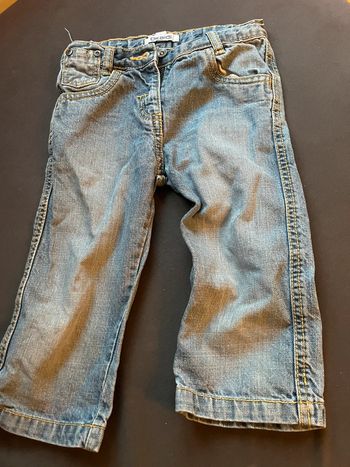 Pantacourt jean garçon 5 ans