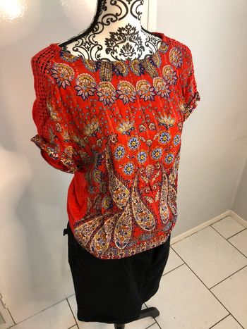 Teeshirt rouge promod taille M