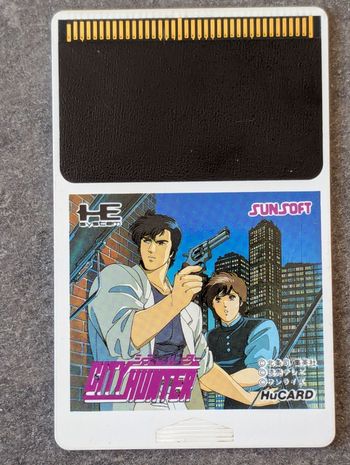 Jeu nec Nicky larson pour pc engine 