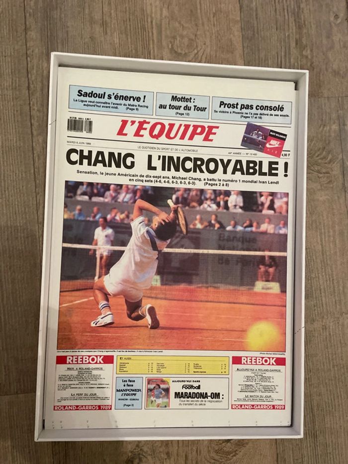 Coffret L’Equipe les internationaux de France - photo numéro 8