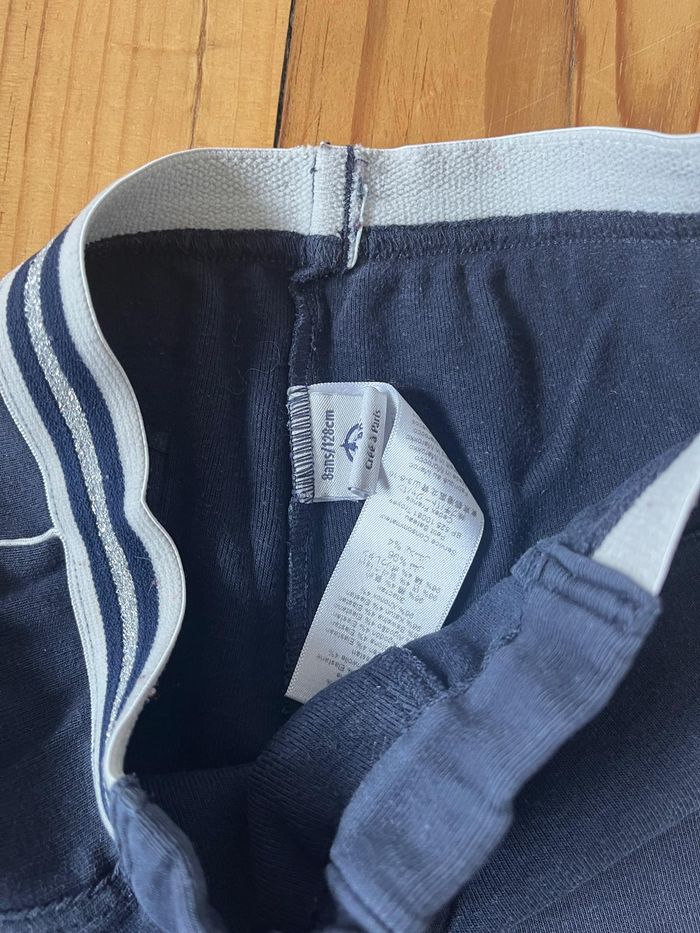 Leggings marine et gris Petit Bateau 8 ans - photo numéro 4