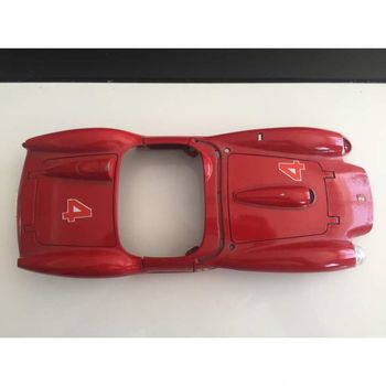 carcasse coque pièce détachée Ferrari 250 testa rossa 1957 burago miniature 1/18
