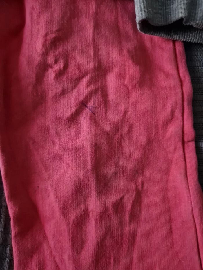 Pantalon rose et gilet à capuche gris - photo numéro 4