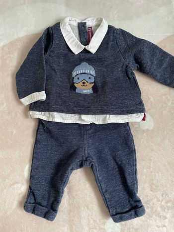 Ensemble pull et pantalon T6 mois