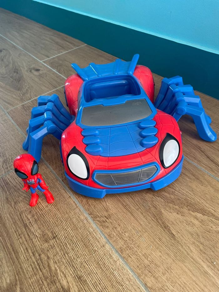Voiture Spidey - Arachno-bolide ultime Spiderman - Marvel Spidey and His Amazing Friends - photo numéro 2