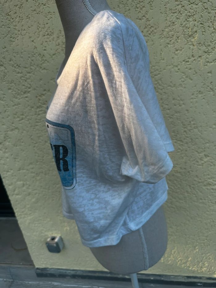 T-shirt court blanc USA California – MIM – Taille L 🇺🇸 - photo numéro 5
