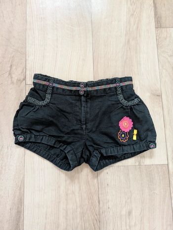 Short noir fille 4 ans Orchestra