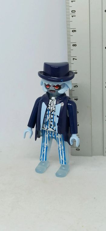 Homme fantôme transparent bleu playmobil