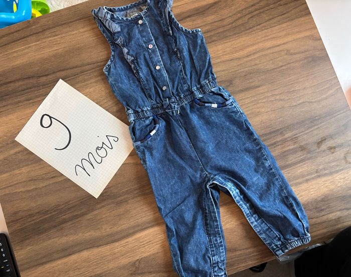 Combi en jeans