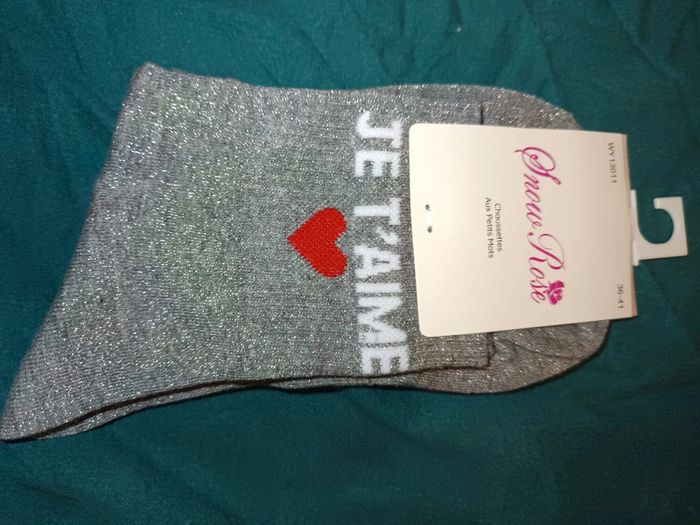Chaussettes à paillettes - photo numéro 2